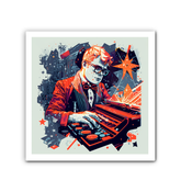 Disco Fever Wrapped Canvas